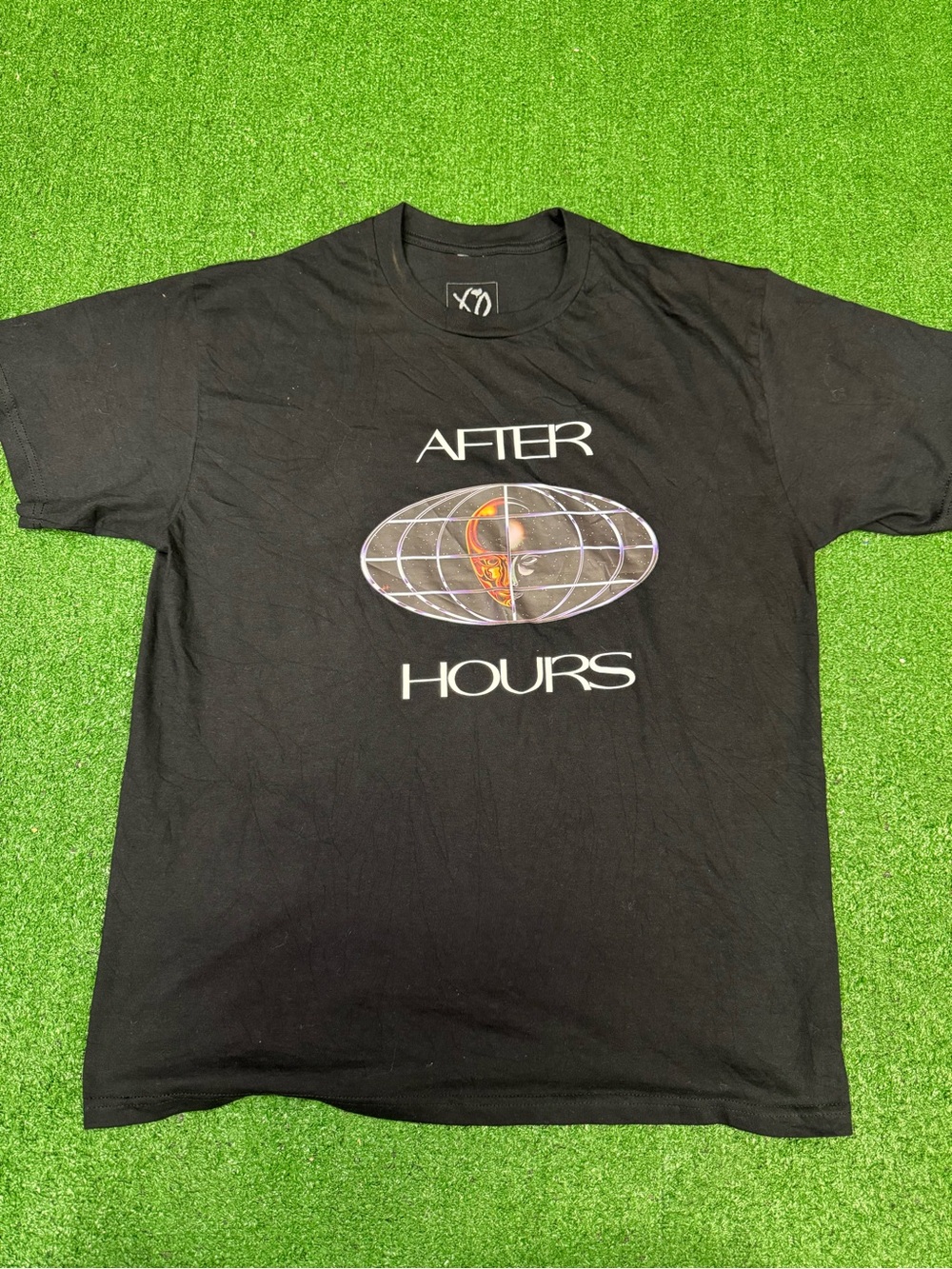 The Weeknd XO After Hours T Shirt Large Black Till Dawn Short Sleeve AHTD Tour